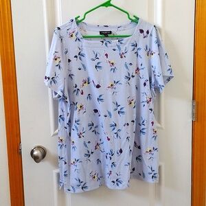 Lane Bryant Floral Blouse